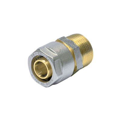 Прав съединител с външна резба 16x2-1/2" (непресов)