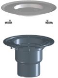 HL3100TK Тяло на сифон за тераси и балкони DN75/110,вертикално оттичане 0