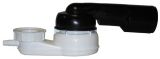 HL500-6/4" Сифон за вана,отточна тръба на шарнирна връзка 0