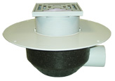 HL64BP/7  Воронка странично оттичане DN75, с PVC-фланец 0