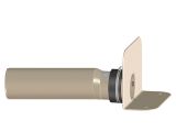 HL68F.0/110 Барбакан с РР-фланец за хидроизолацията и отводна тръба DN110 0