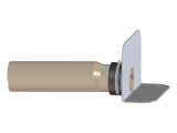 HL68P.0/110 Барбакан с PVC-фланец за хидроизолацията и PP-отводна тръба DN110 0
