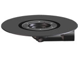 HL80HK Тяло на подов сифон за тераси и балкони DN50/75, отточна тръба на шарнирна връзка, фланец с S 0