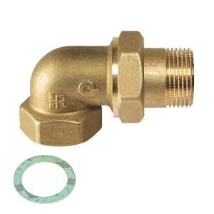 Колчно с холендър месинг M/гайка 1/2" x 1/2" 0