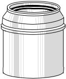 Кликни за увеличение PP Редукция, къса ф110/90 0