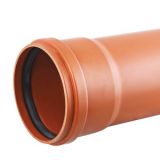 PVC Тръба трислойна с муфа SN4  D110x3,2    L=4m 0