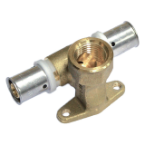 Прес Несиметричен Тройник 20 x 2 - 1/2" - 20 x 2 0