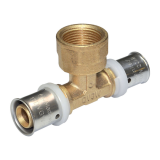 Прес Тройник с вътрешна резба 16x2-1/2"-16x2 0