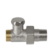 Радиаторен вентил прав секретен за Multi-PEX/медна тръба 1/2" SPR 118R 0